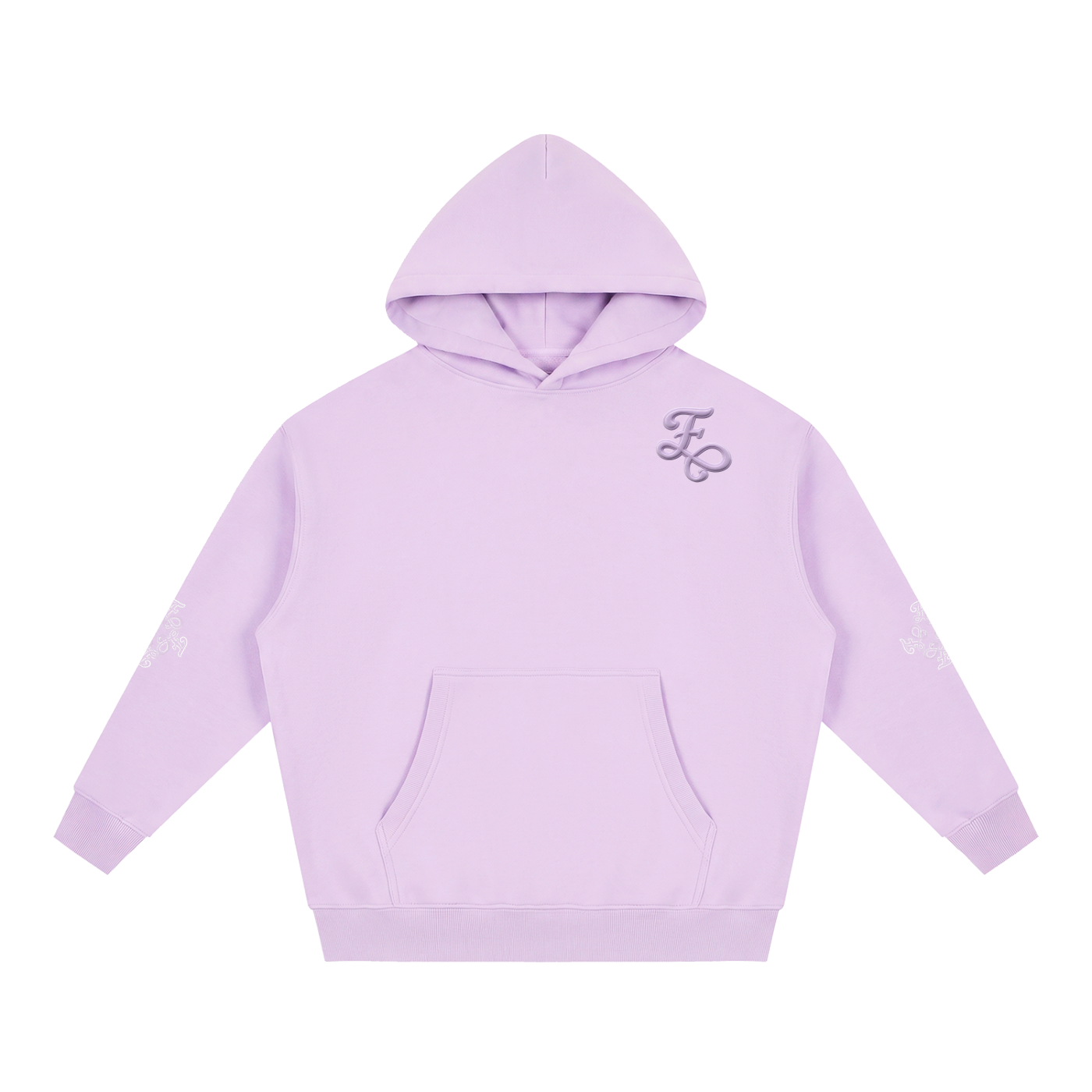 Faire | “F” | Oversized Boxy Fleece Hoodie