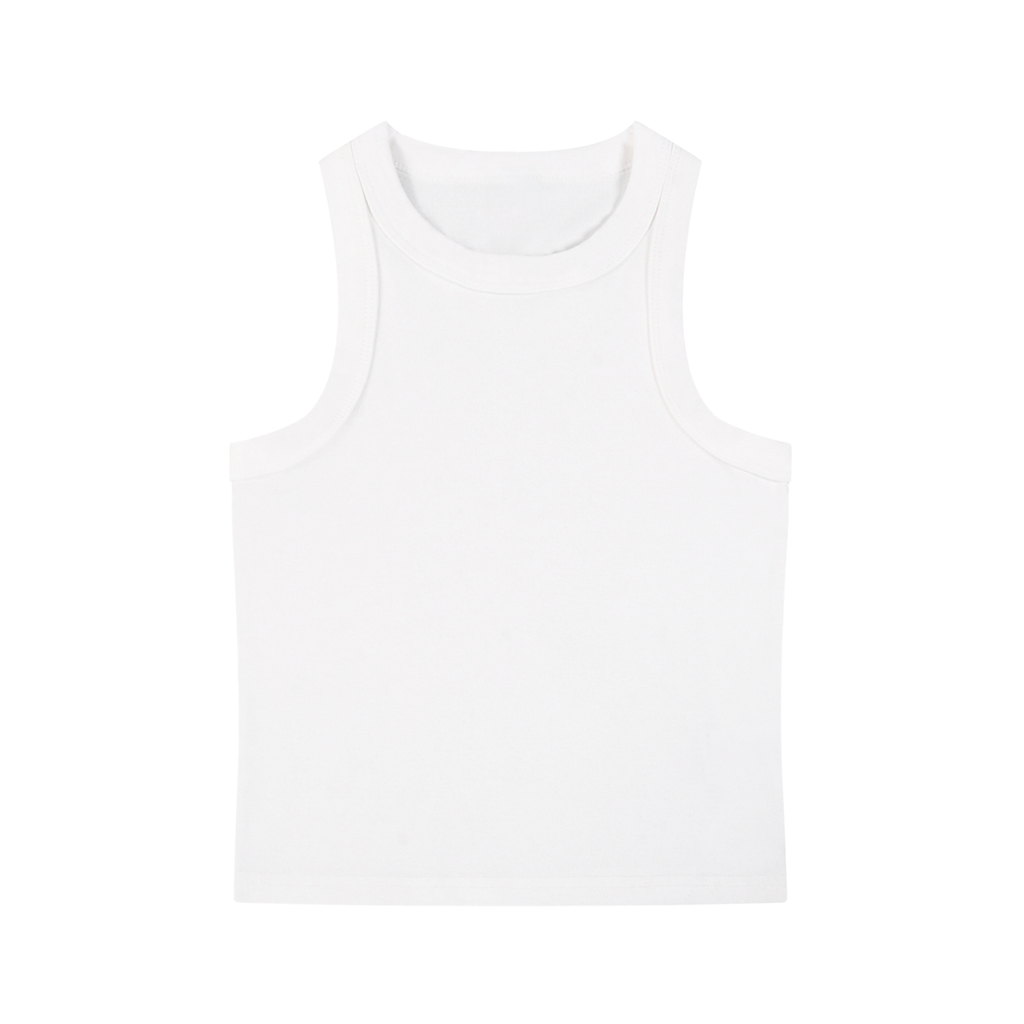 CV Blanks | Snow Washed Fitted Tank Top