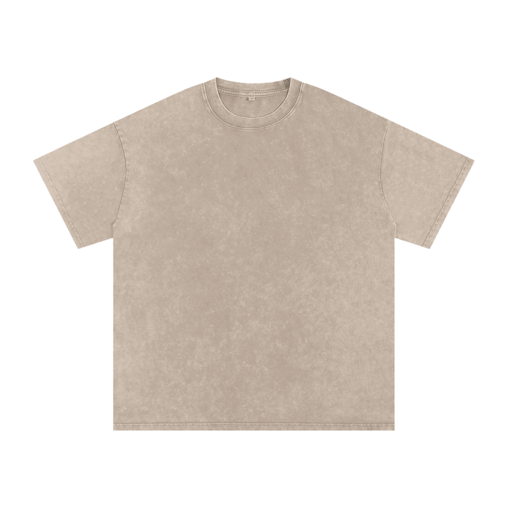 CV Blanks | Snow Washed Oversized Cotton Tee