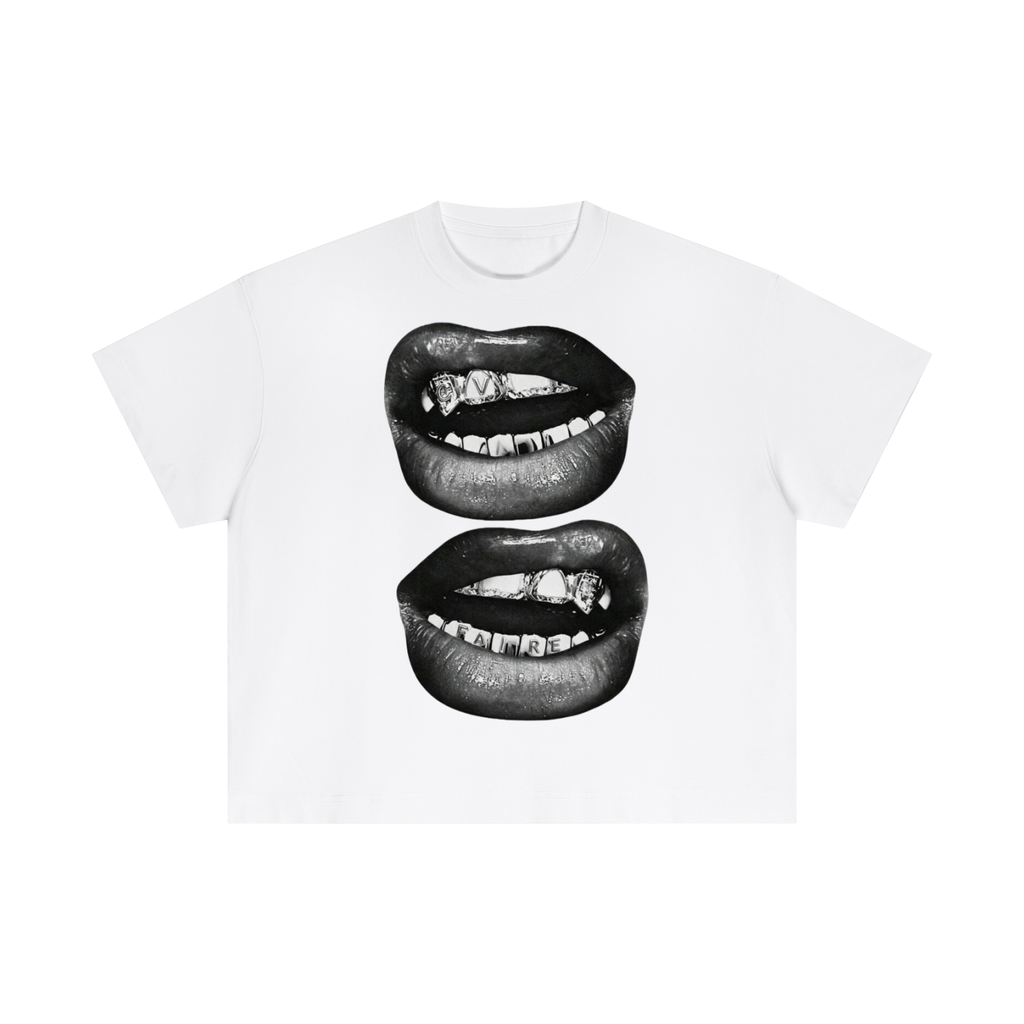 CV | “Big lips” | Boxy cotton Tee