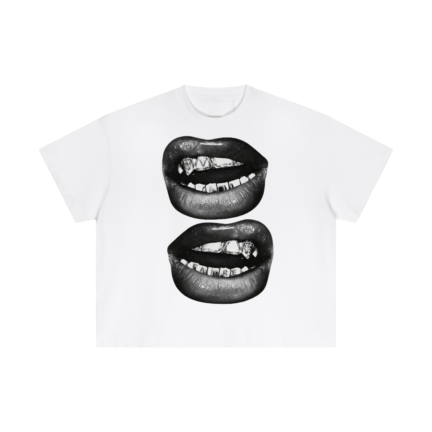 CV | “Big lips” | Boxy cotton Tee
