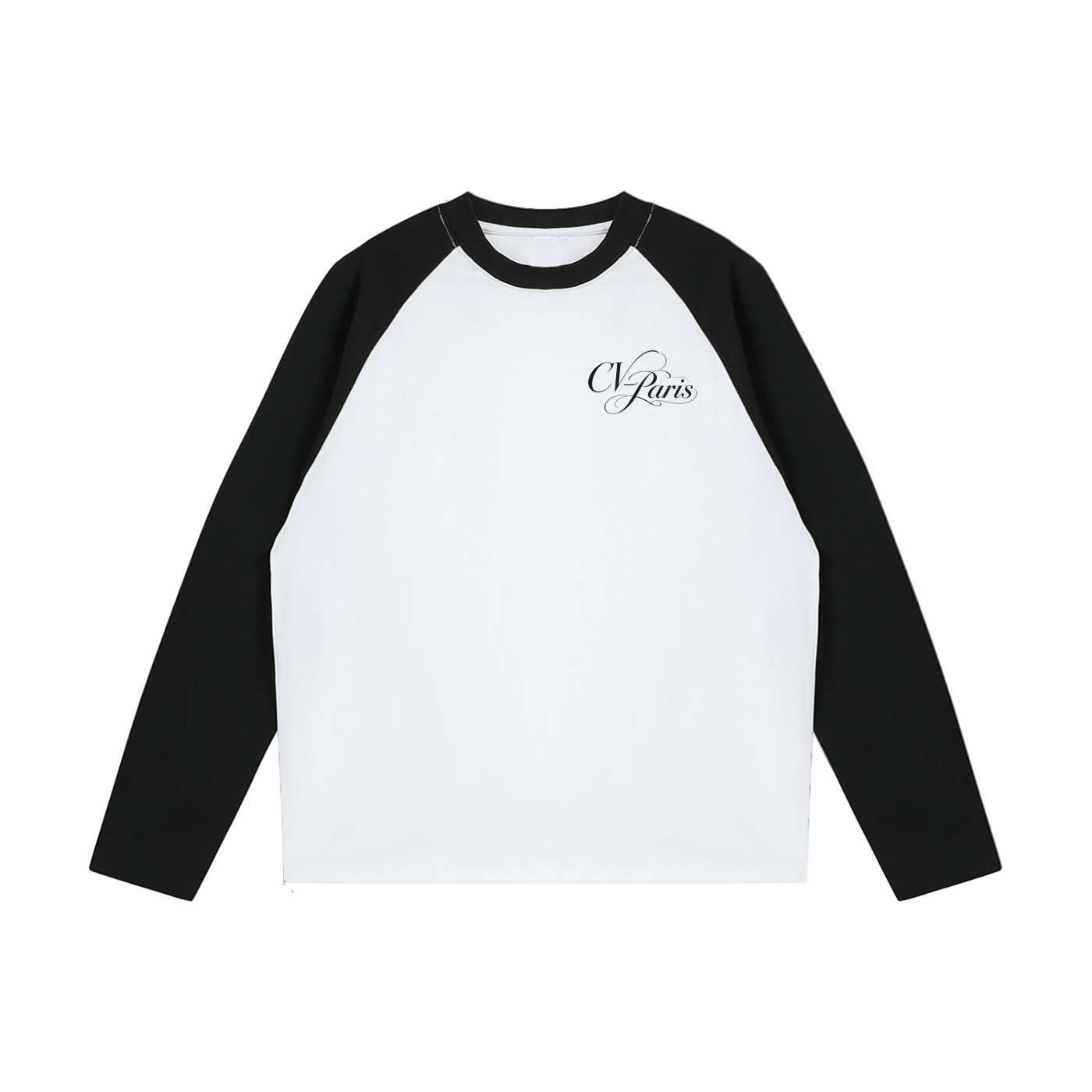 CV Color-Block Long-Sleeve | beige bloom