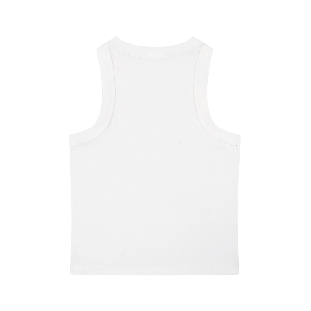 CV Blanks | Snow Washed Fitted Tank Top